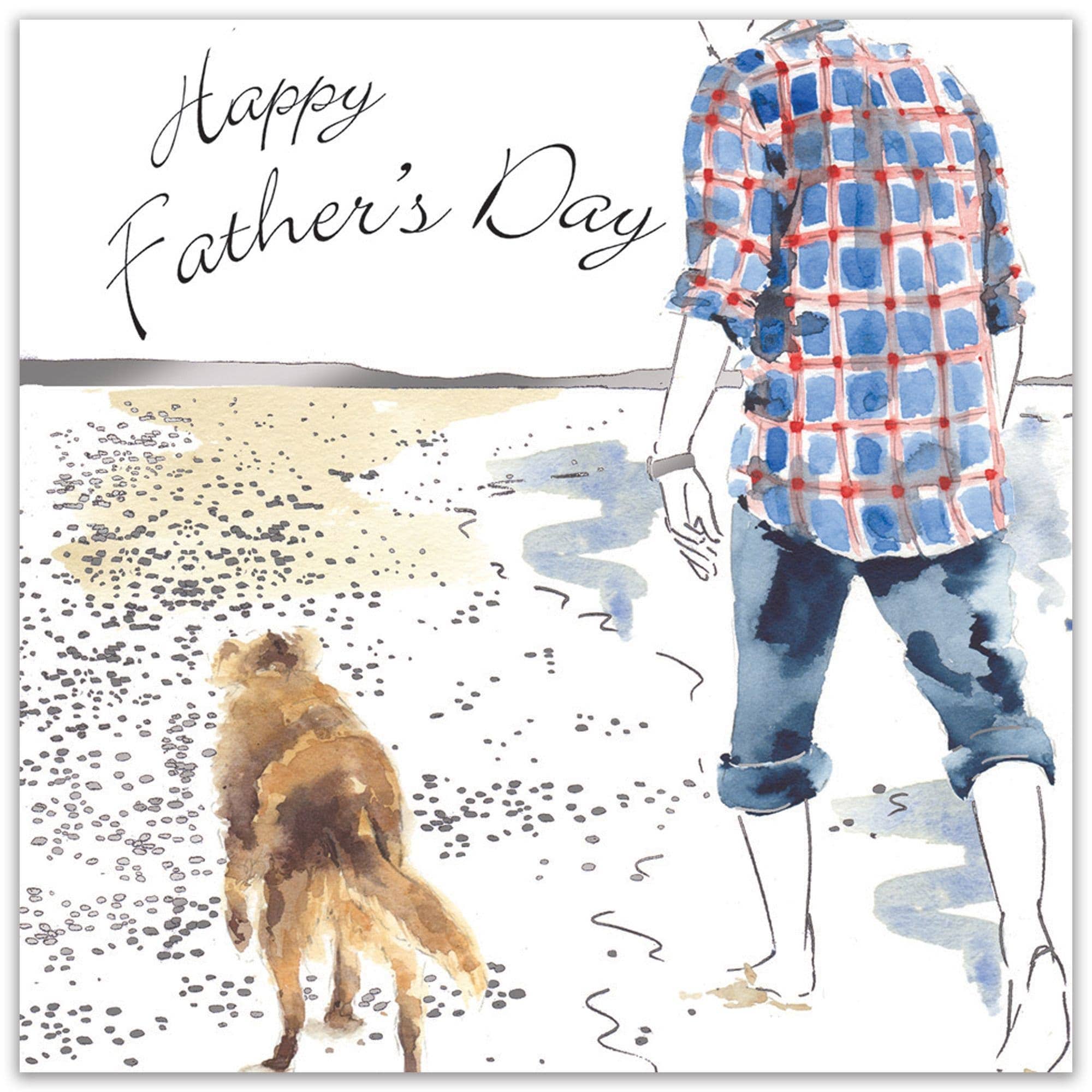 Fathers Day Card - Dog