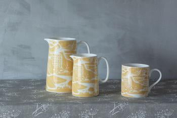 Sam Wilson Through The Fields Ochre Small Jug