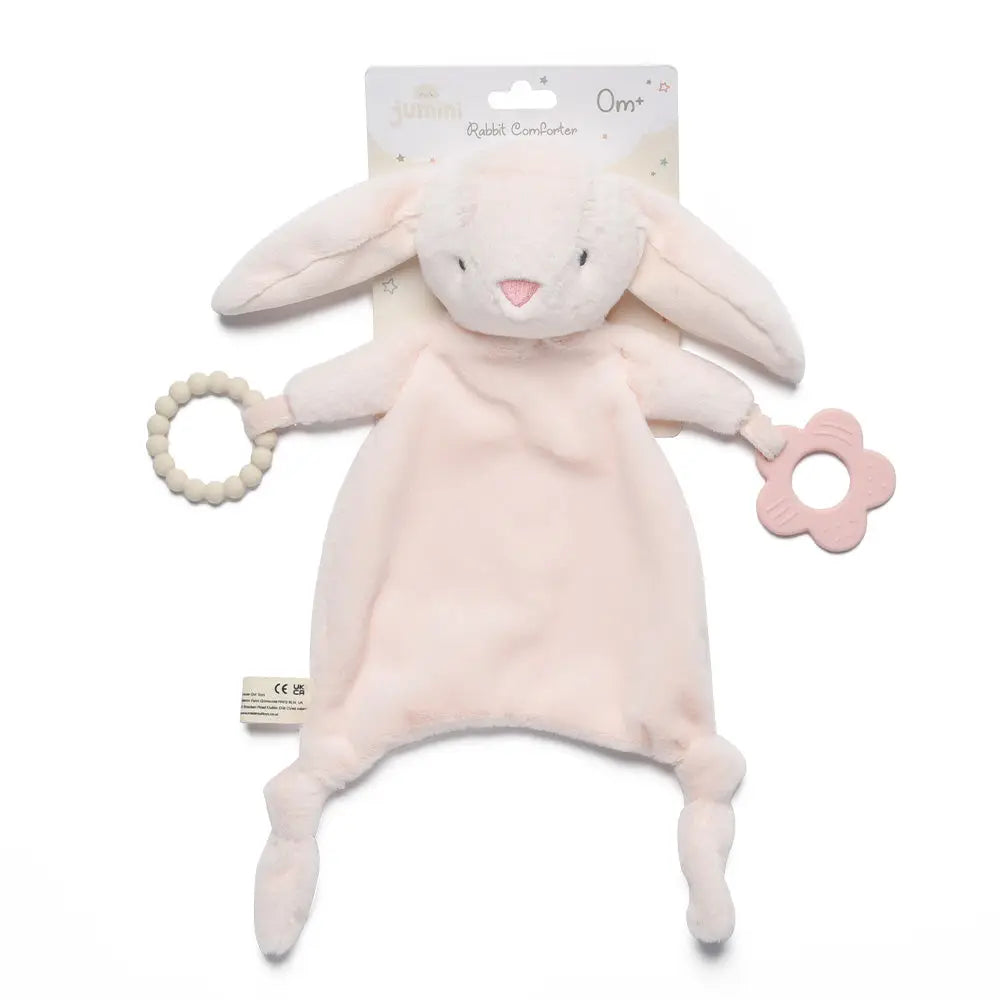JUMINI Rabbit Comforter with Silicone Ring