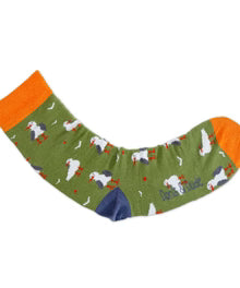 Doris & Dude Green Seagull Socks - UK 3-7