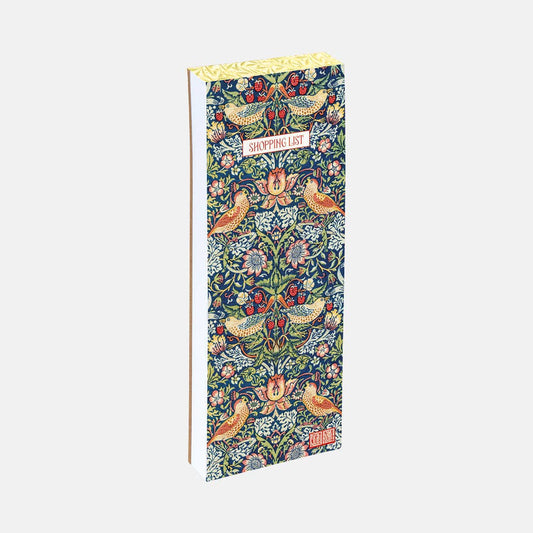 Shopping List – William Morris - Strawberry Thief