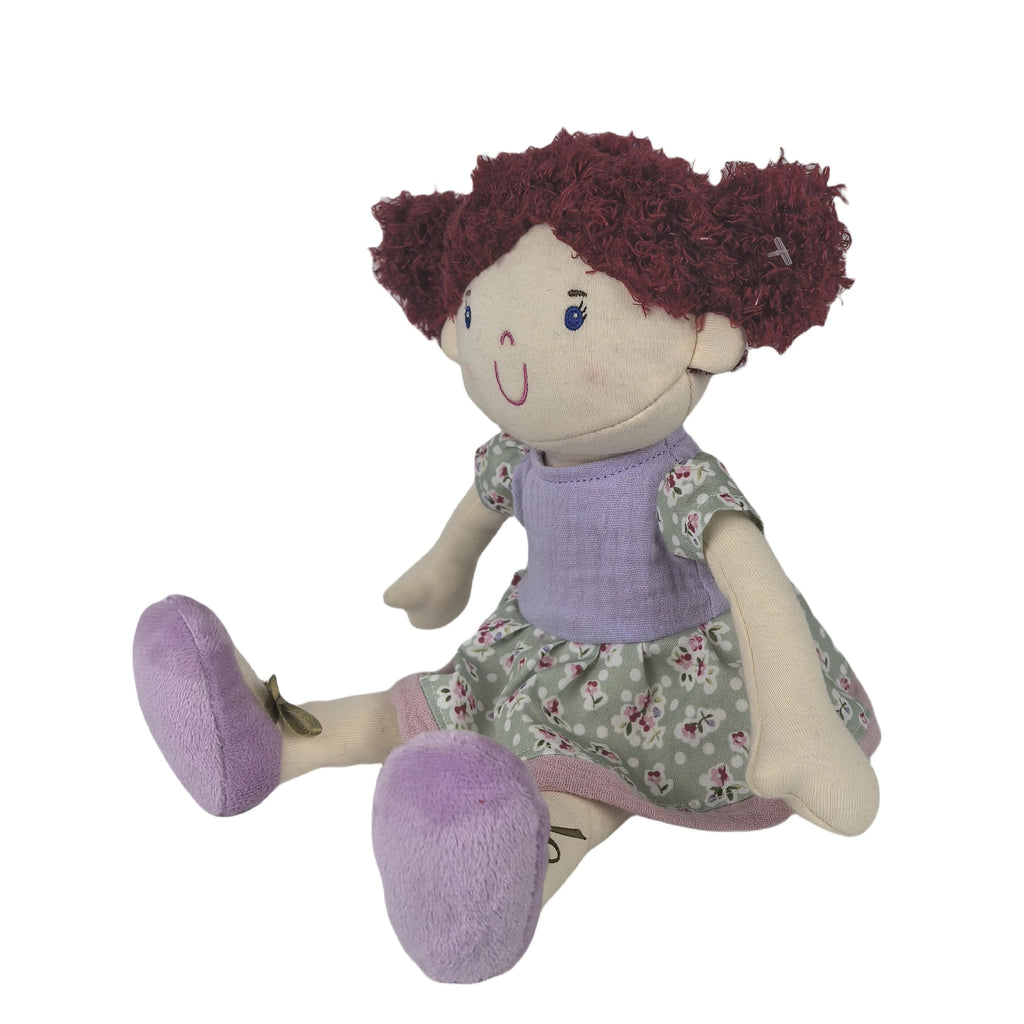 Rag Dolls (30cm - Pastels) - Violet, Lavender and Rosemary