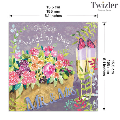 Wedding Card Mr & Mrs